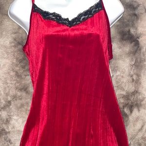 Juniors Brand New Red Tank Top